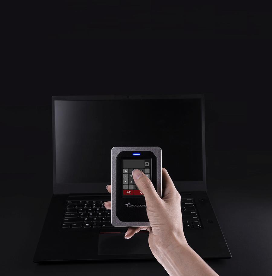 DataLocker DL4 FE Encrypted External Hard Drive – 500GB, 1TB, 2TB – FIPS 140-2 Certified, AES 256-bit Encryption