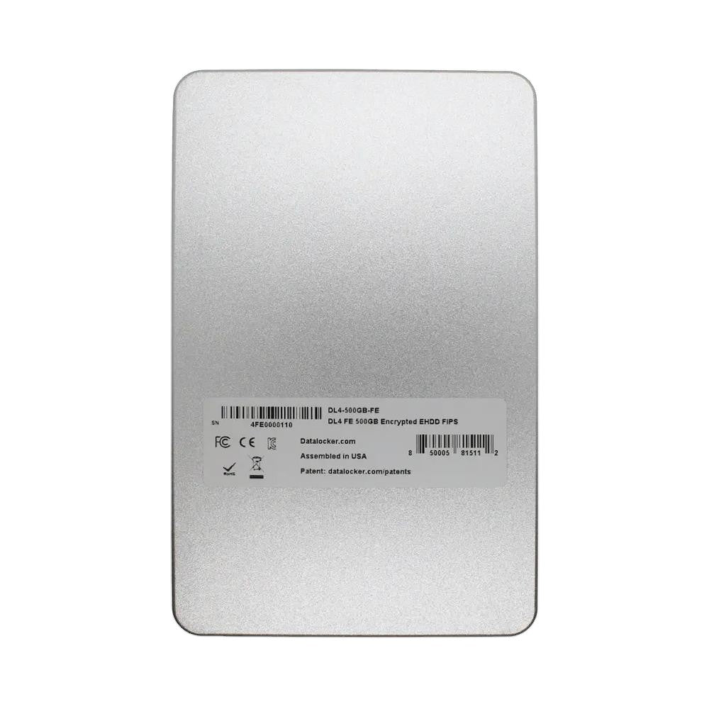 DataLocker DL4 FE Encrypted External SSD – FIPS 140-2 Level 3 Certified, AES 256-Bit Hardware Encryption