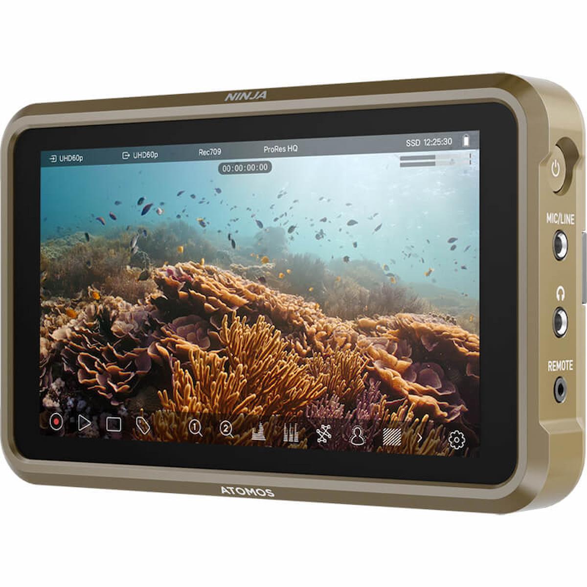 Atomos Ninja – 5-inch 4K HDR Monitor and Recorder – Flexx International Ltd