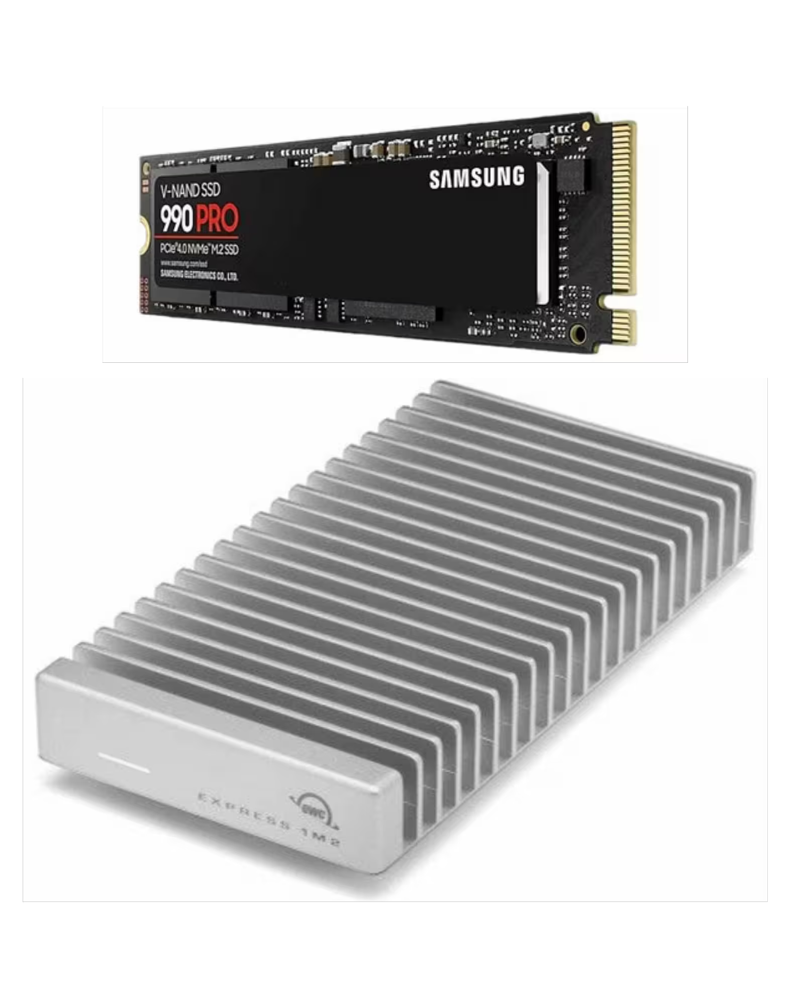 OWC Express 1M2 + Samsung 990 PRO 1TB/2TB/4TB Bundle – Flexx