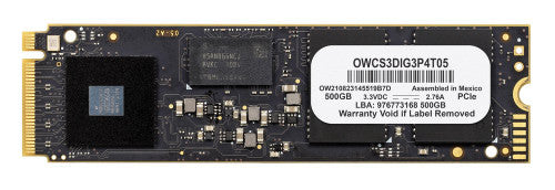 OWC Aura Ultra IV M.2 PCIe 4.0 x4 NVMe (2280) Solid state drive - SSD