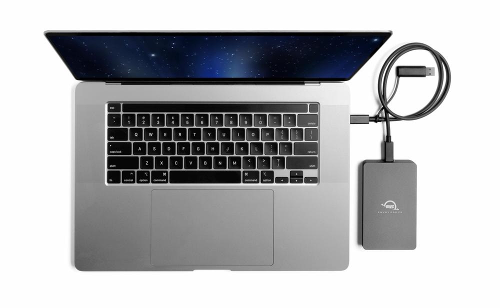 OWC Envoy Pro FX Portable NVMe SSD – Thunderbolt and USB-C Compatible – 480GB, 1TB, 2TB, 4TB