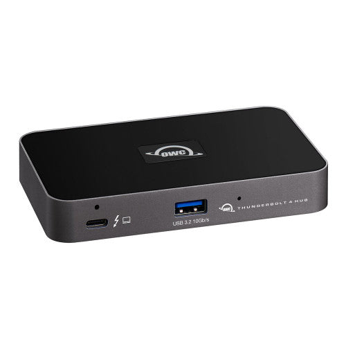 OWC Thunderbolt 4 Hub 5ポート 本体 OWC Thunderbolt 4 Hub, 5-Port – Easy USB-C and USB 3.2 Connections