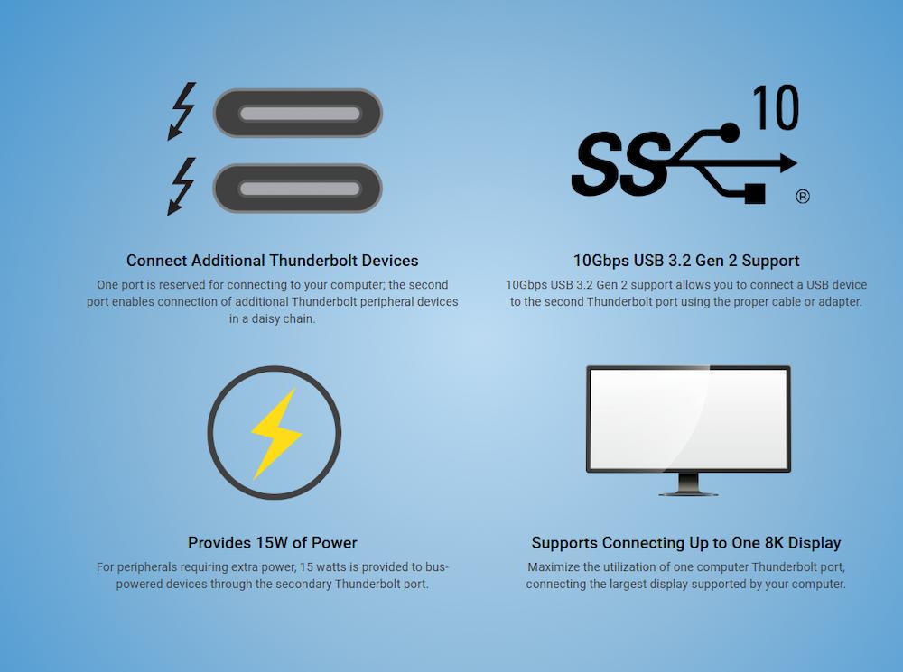 Sonnet Echo Express SE I Thunderbolt 3 PCIe Expansion Chassis – Compact 1-Slot Enclosure