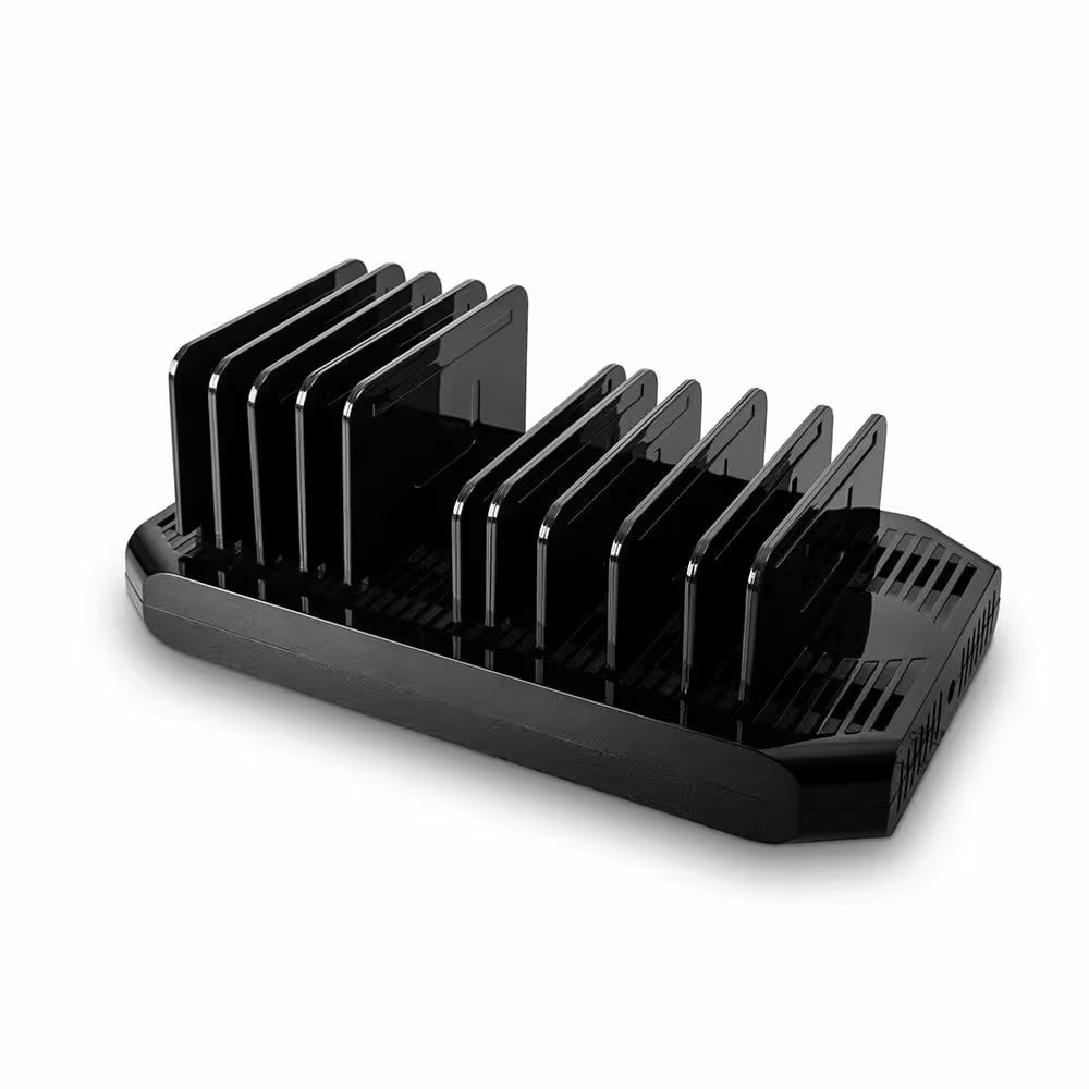 Lindy 120W Multi-Port USB Charging Station – 10-Port USB-C & USB-A Charger