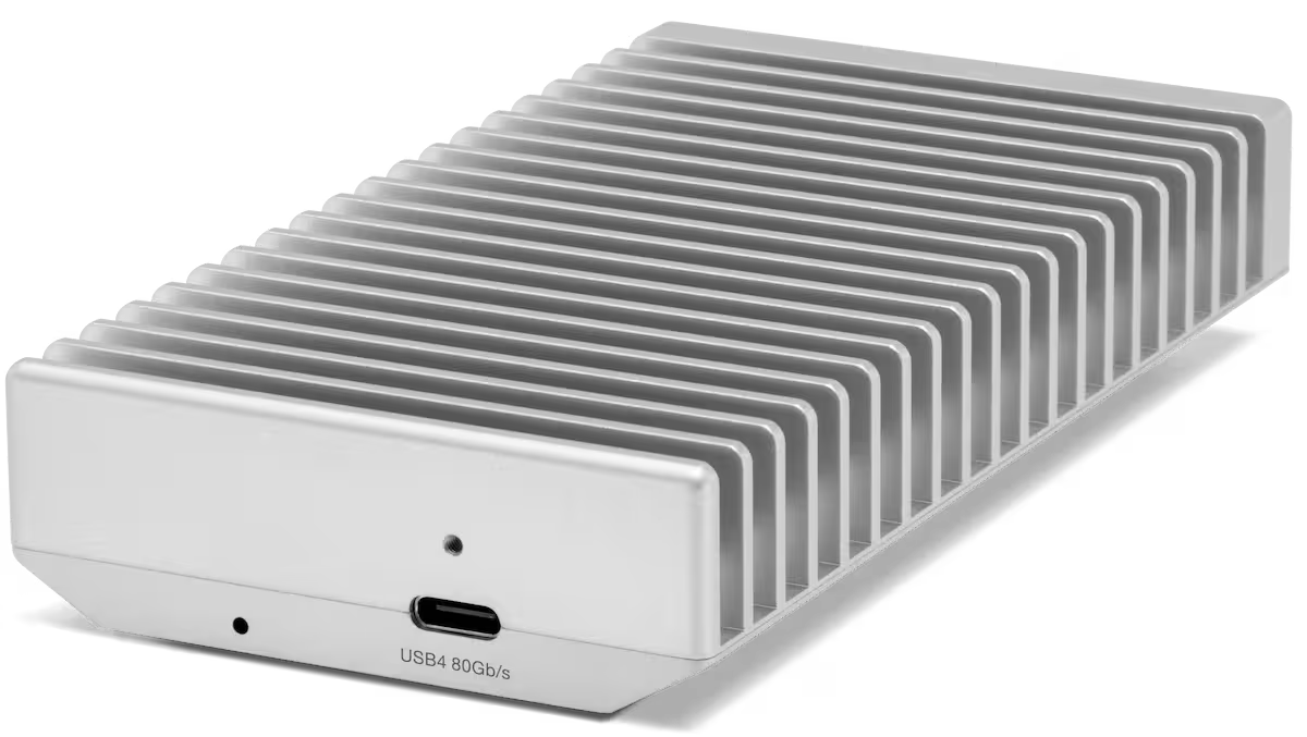 OWC Express 1M2 80G USB4/Thunderbolt 5 NVMe SSD Enclosure or Portable SSD – Up to 6000MB/s