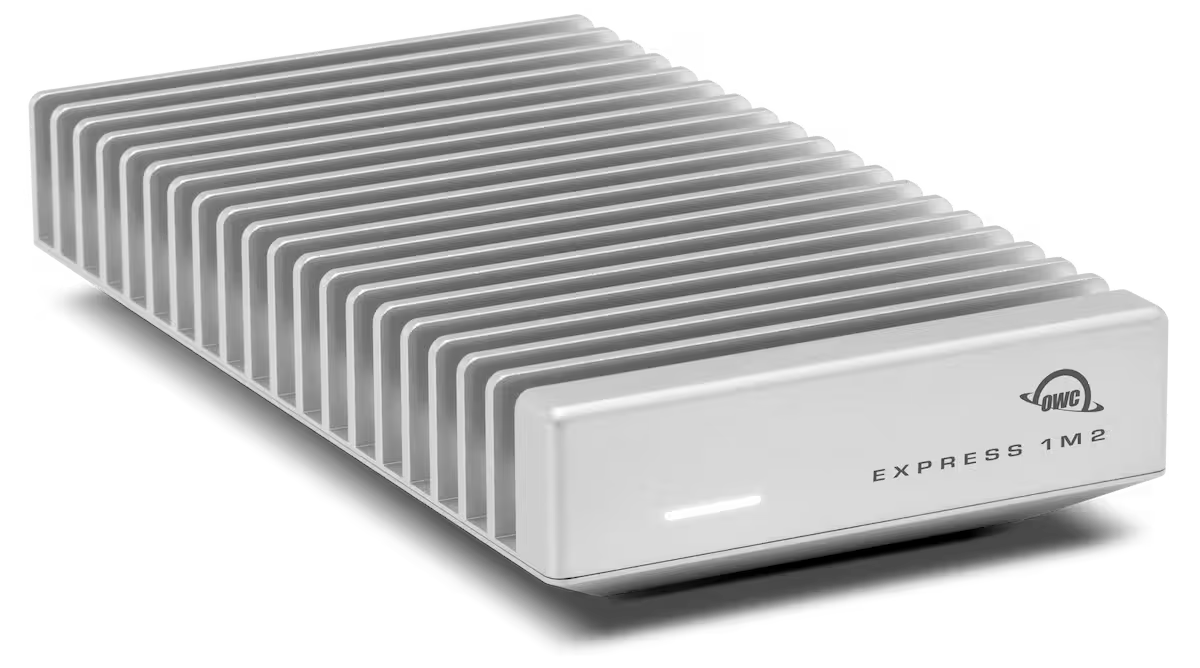 OWC Express 1M2 80G USB4/Thunderbolt 5 NVMe SSD Enclosure or Portable SSD – Up to 6000MB/s