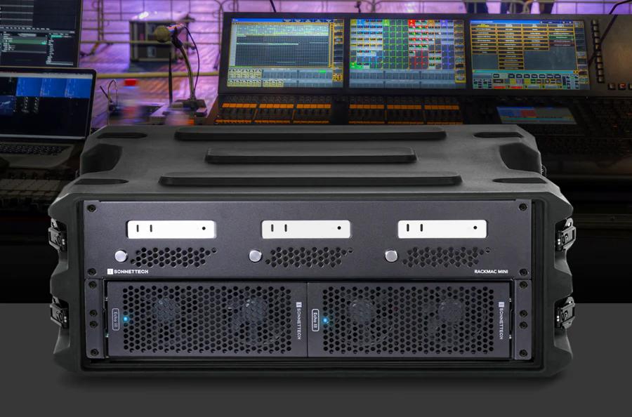 RackMac mini (2024+) – 2U Rackmount Enclosure for Up to Three Mac mini Computers