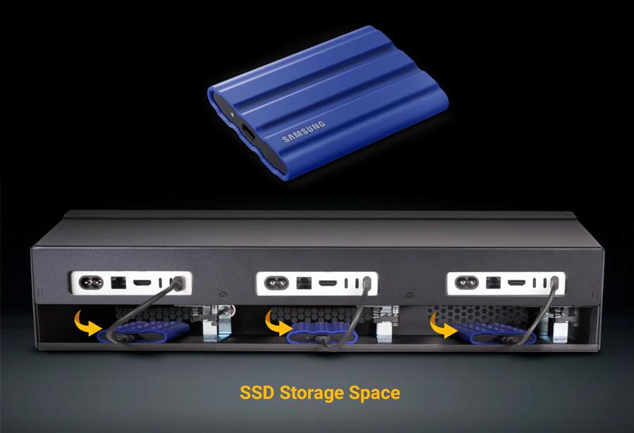 RackMac mini (2024+) – 2U Rackmount Enclosure for Up to Three Mac mini Computers