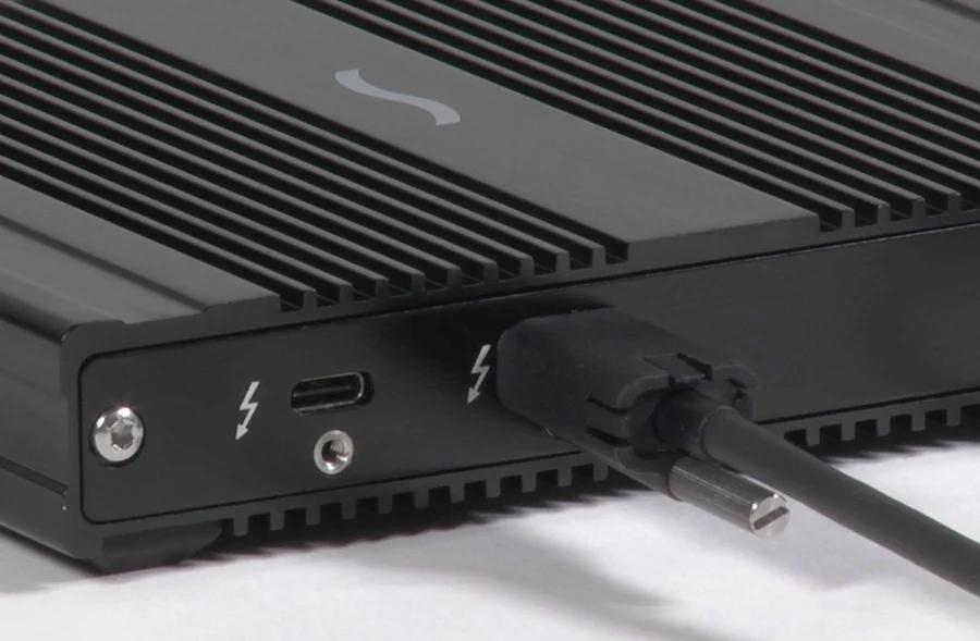 Sonnet SF3 SxS PRO X Card Reader – Dual Slot Thunderbolt 3/4