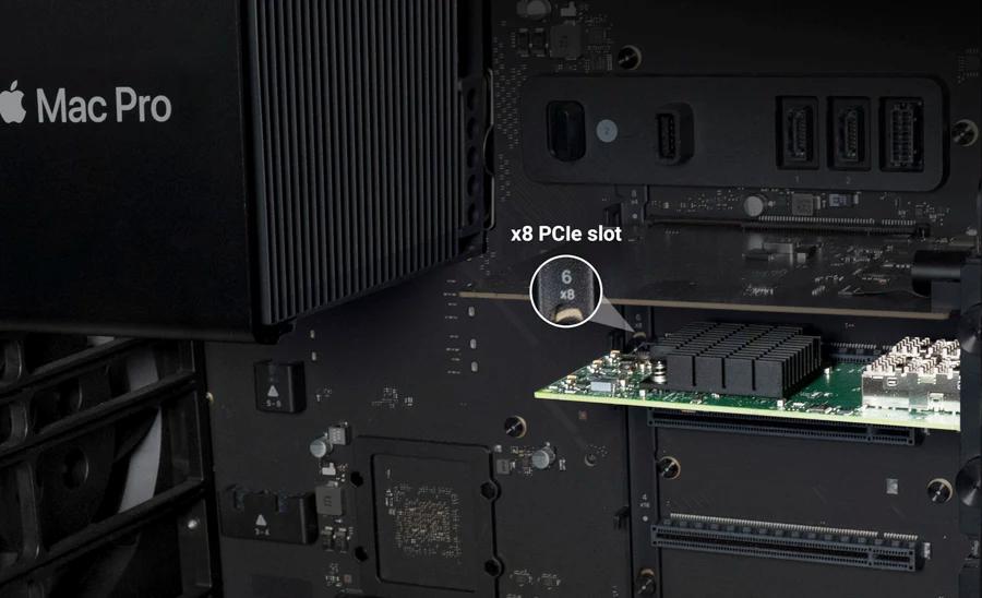 Sonnet Twin25G Dual-port 25GbE PCIe Card with Two Included SFP28 Transceivers