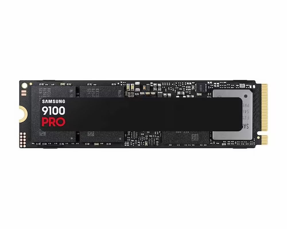 Samsung 9100 PRO PCIe 5.0 NVMe SSD – Up to 14,800MB/s, Gen5, 1–8TB
