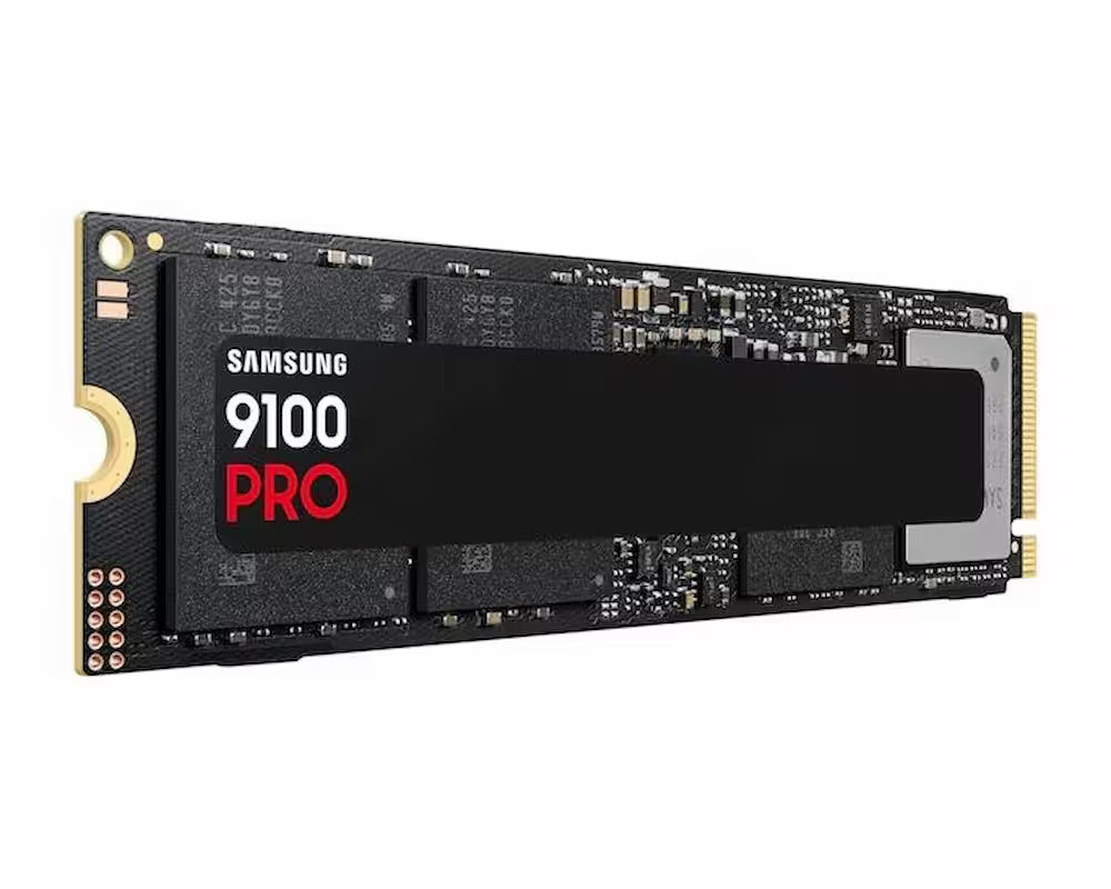 Samsung 9100 PRO PCIe 5.0 NVMe SSD – Up to 14,800MB/s, Gen5, 1–8TB