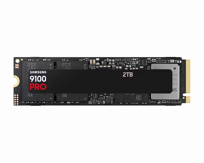 Samsung 9100 PRO PCIe 5.0 NVMe SSD – Up to 14,800MB/s, Gen5, 1–8TB