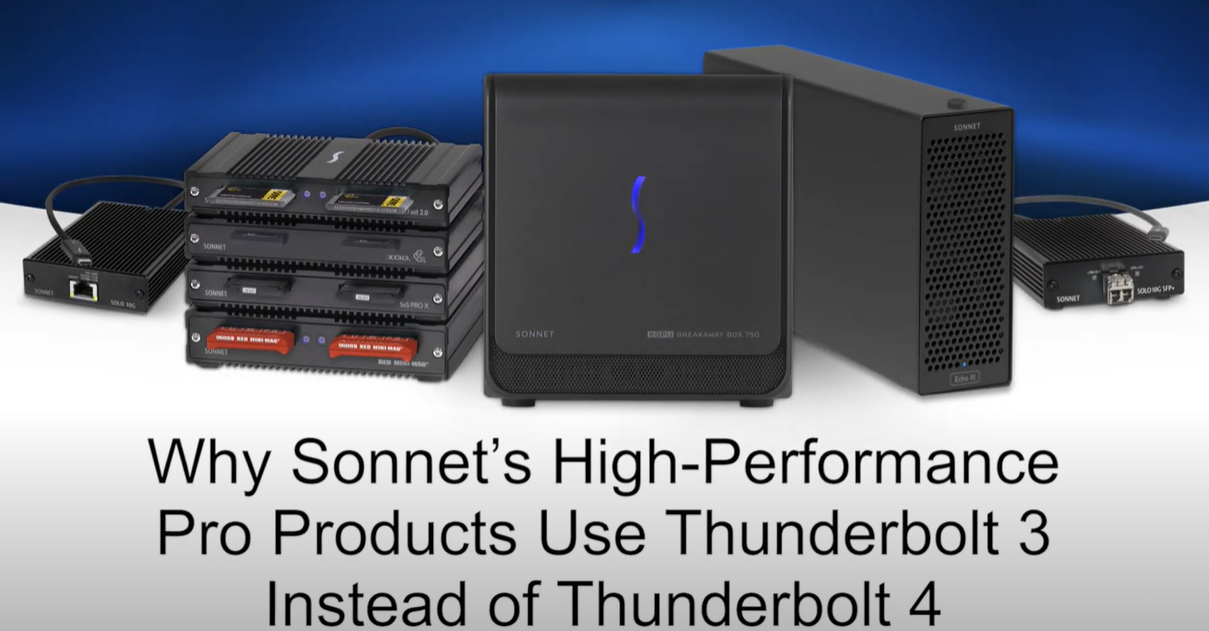 Why is still better to use Thunderbolt 3 instead of Thunderbolt 4