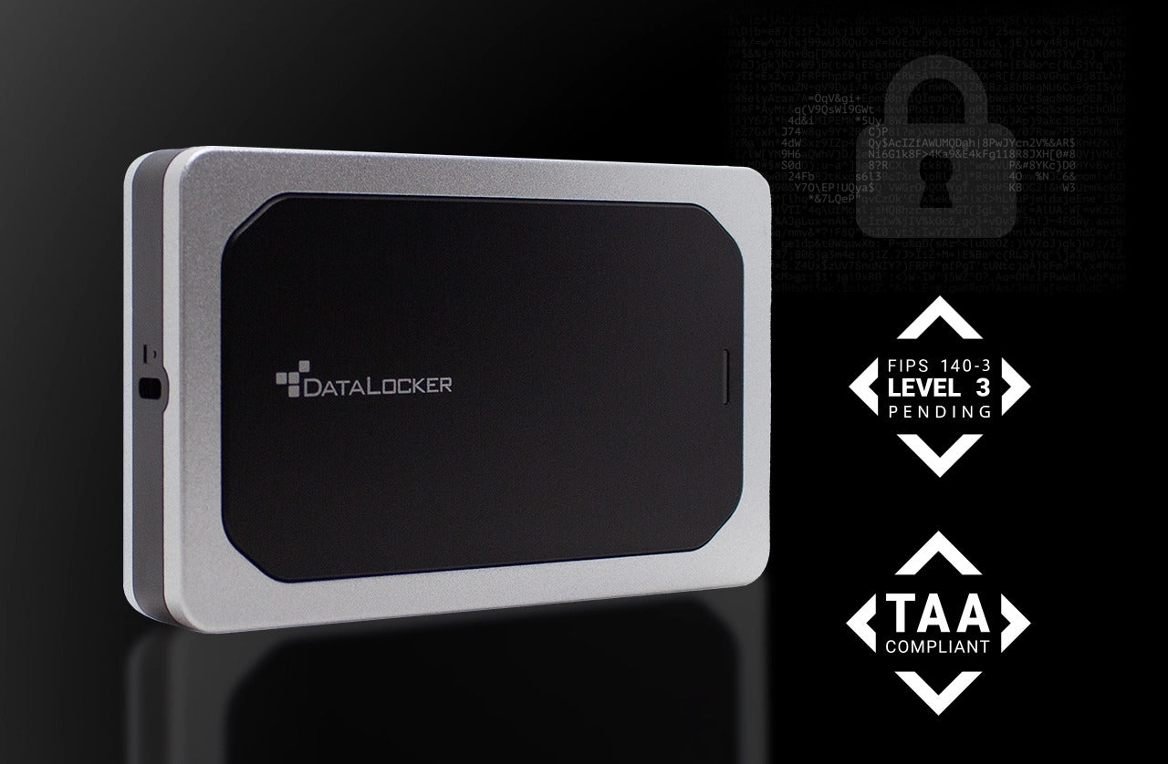 DataLocker DL450 FE Encrypted Portable Hard Drive — detail view