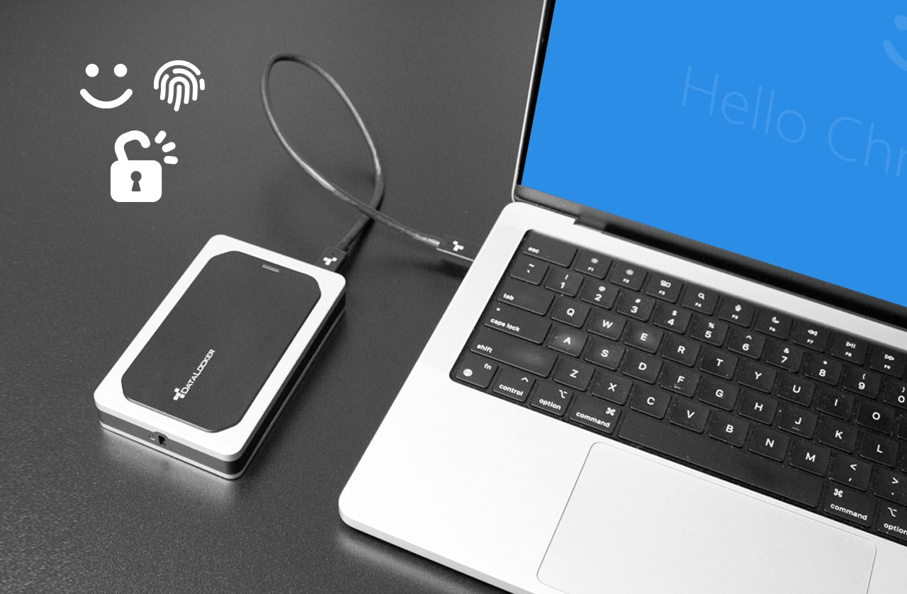 DataLocker DL450 FE Managed Encrypted Portable SSD — detail