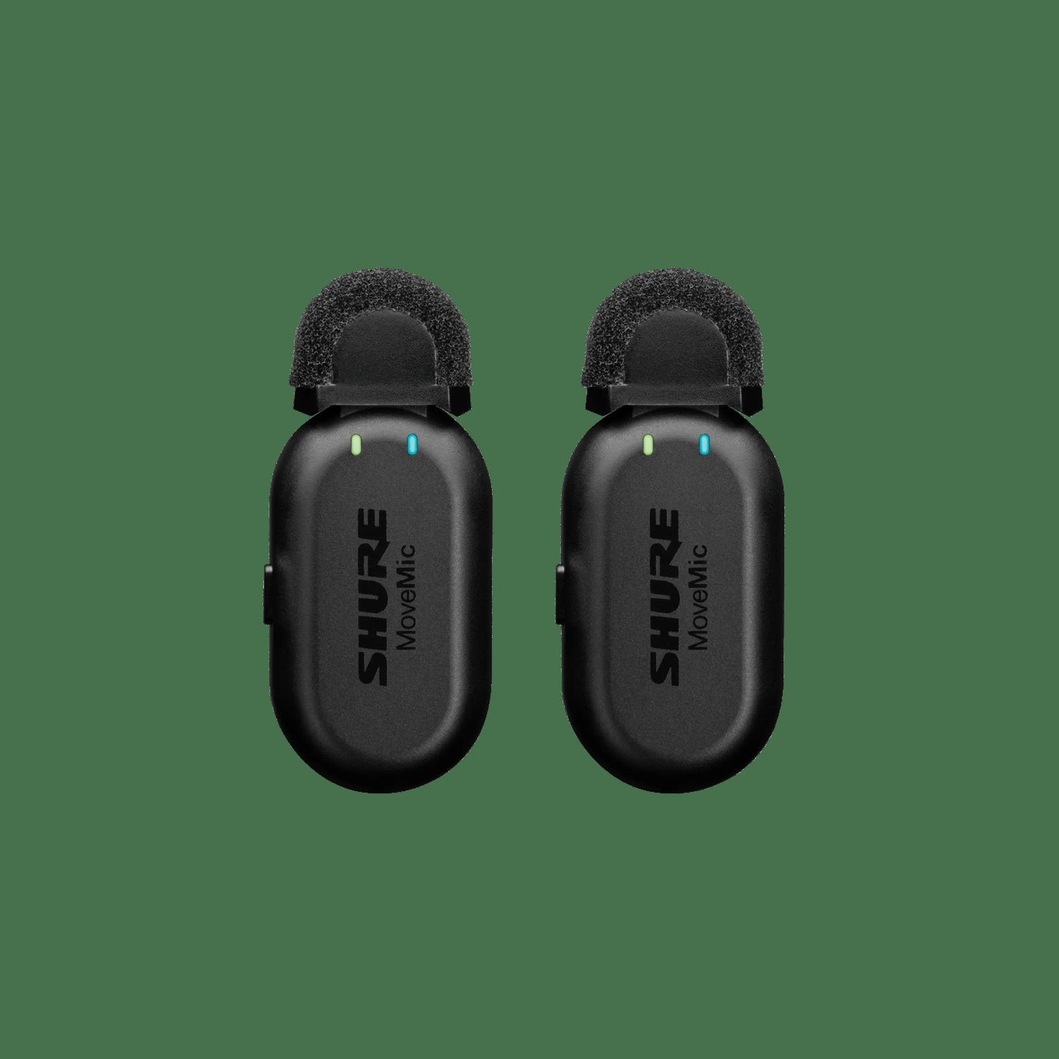 Shure MoveMic Two Receiver Kit — Two-Channel Wireless Lavalier Microphone System
