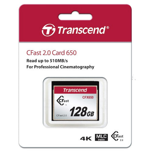 Transcend CFX650 CFast 2.0 memory card