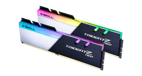 G.Skills Trident Z Neo 32GB (2x16GB) PC4-25600 DDR4-3200MHz 288 Pin DIMM gaming ram memory