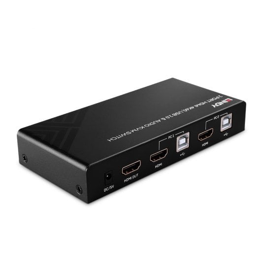 Lindy 2 Port HDMI 4K60 KVM Switch - Image 2