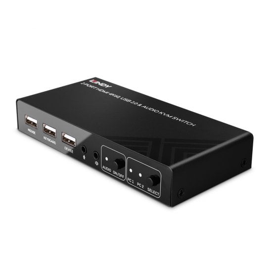 Lindy 2 Port HDMI 4K60 KVM Switch - Image 5