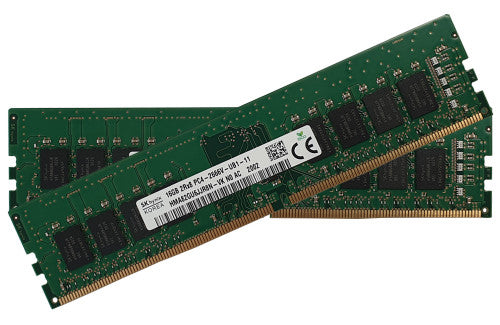 Hynix 32GB (16GB x 2) DDR4 PC4-21300 2666MHz 288-Pin DIMM ram memory