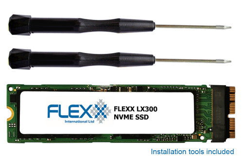 Flexx LX300 NVME SSD Kit for MacBook Pro Late 2013-2015 and MacBook Air Mid 2013-2017