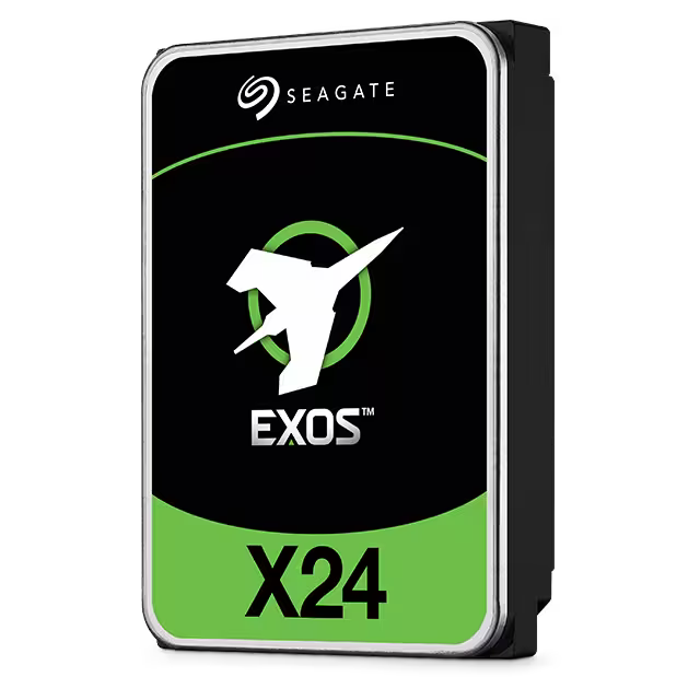Seagate Exos X24 Enterprise Hard Drive - 20TB SATA HDD connector view