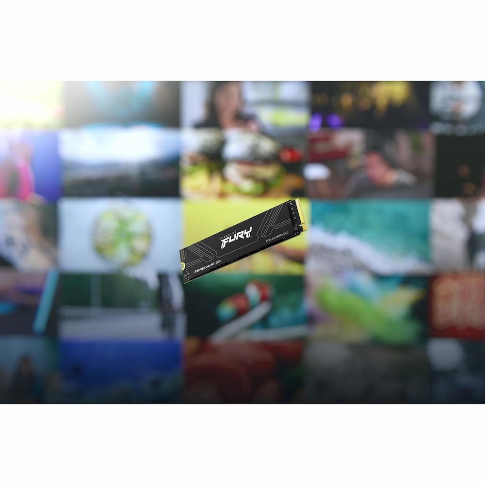Kingston FURY Renegade G5 PCIe Gen5 NVMe M.2 SSD – 1TB, 2TB, 4TB