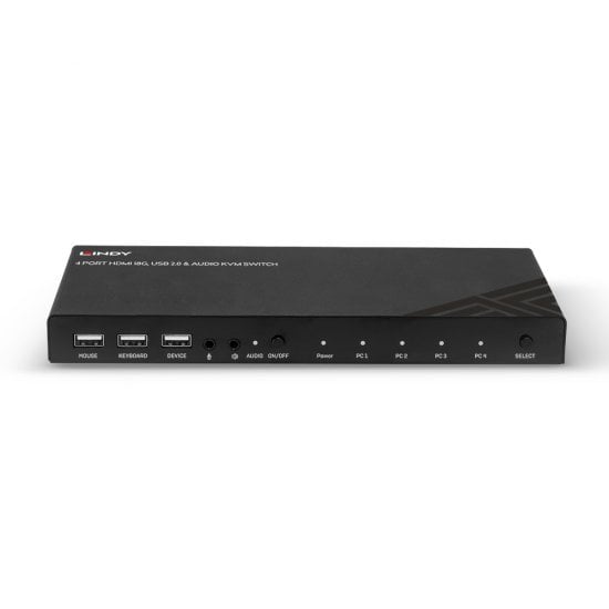Lindy 4 Port HDMI 4K60 KVM Switch - Image 3