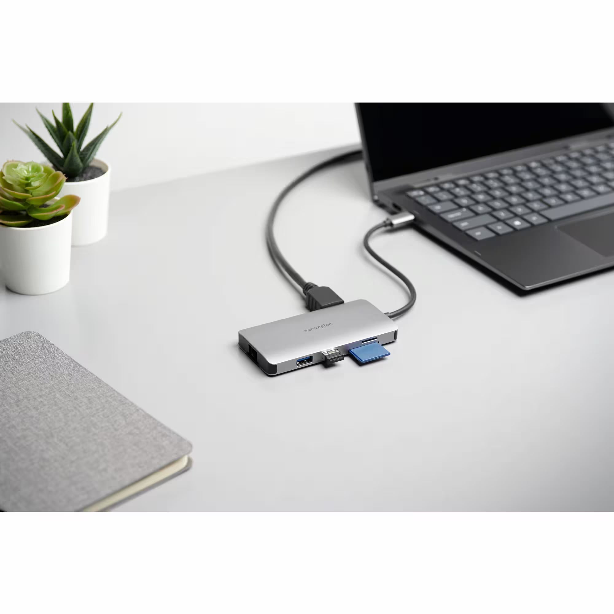 Kensington UH1400P 8-in-1 USB-C Mobile Dock for Laptop & Tablet