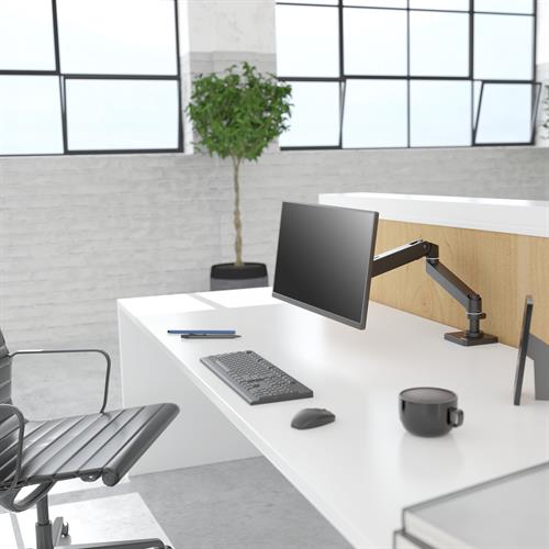 Ergotron LX Pro — cable management cover detail