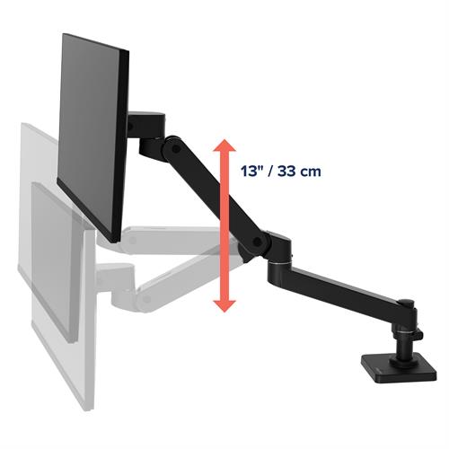 Ergotron LX Pro — desk clamp detail