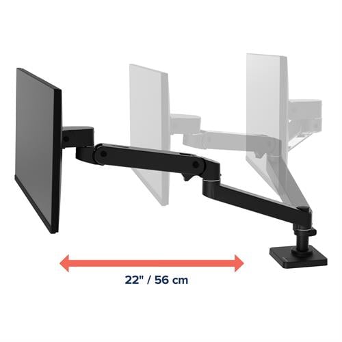 Ergotron LX Pro — arm extended side view
