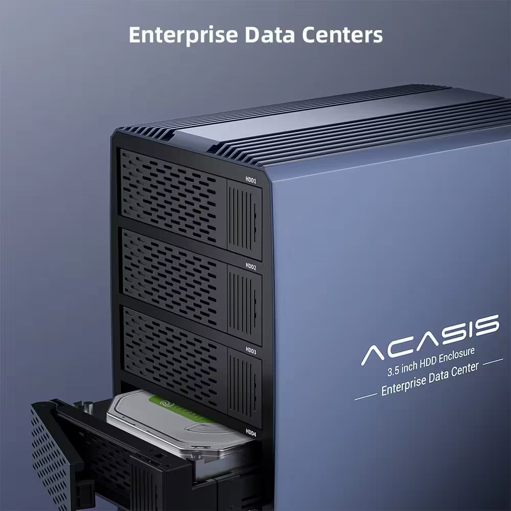 Acasis 5-Bay External SATA RAID Enclosure – USB to SATA HDD/SSD Array
