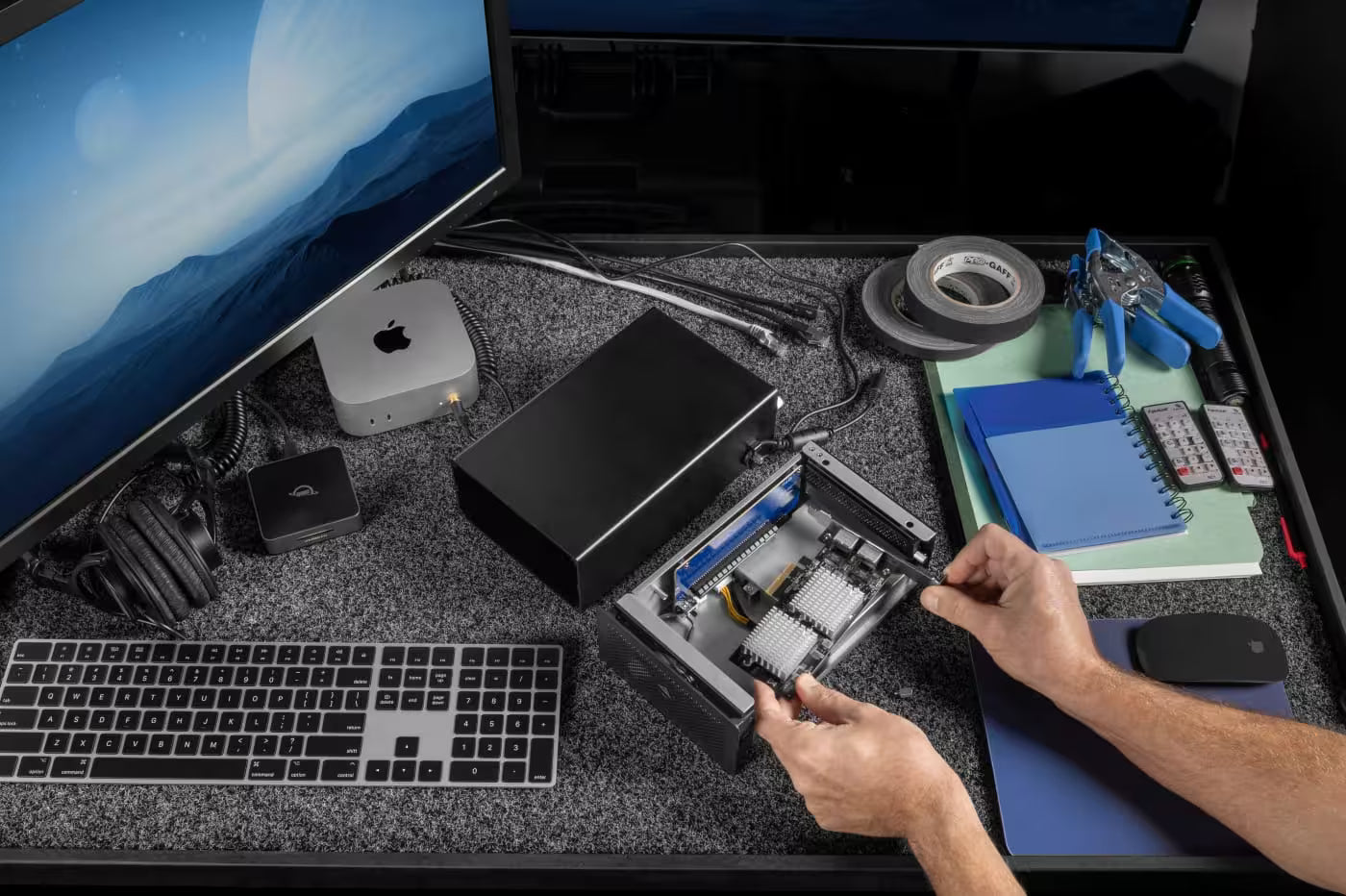 OWC Mercury Helios 5S Thunderbolt 5 PCIe Expansion Chassis