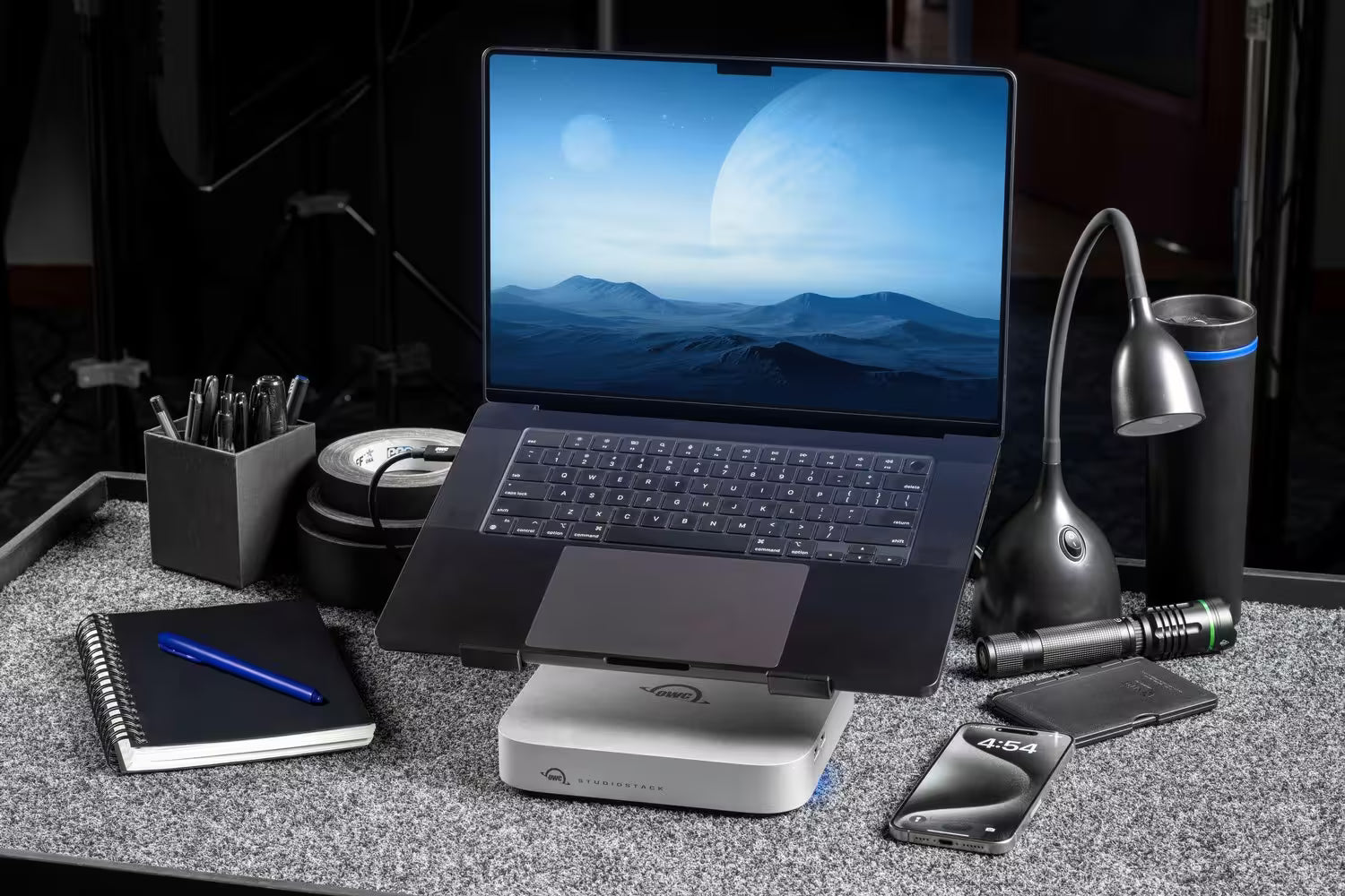 OWC StudioStack Thunderbolt 5 Stackable Storage & Connectivity Enclosure for Mac Studio