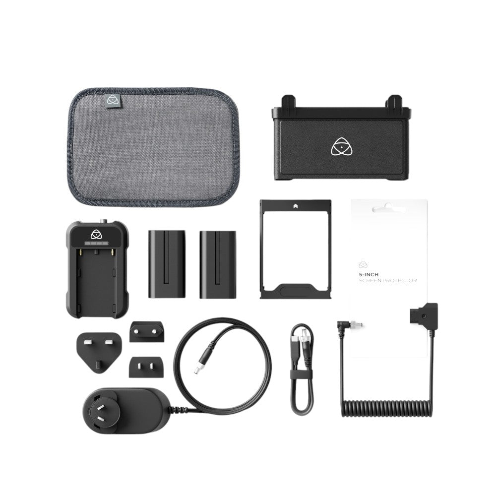 Atomos Ninja 5-Inch 4K HDR Monitor and Recorder Bundle with Essential Accessory Kit