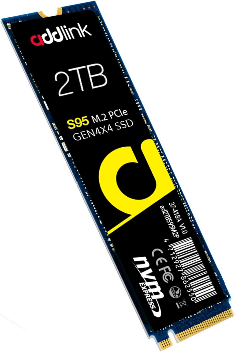 AddLink S95 series PCIe Gen4x4 NVME 1.4 SSD