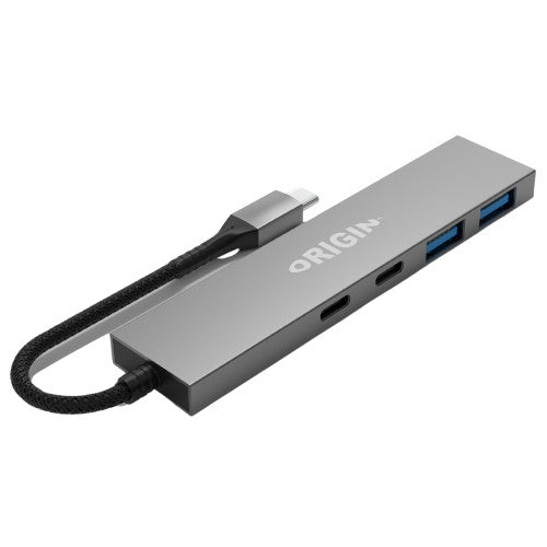 4 Ports - 2 x USB3.2 and 2 x Type-C Gen1 Hub Wired USB 3.2 Gen 1