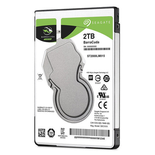 Seagate 2TB SATA Mobile 2.5 inch 5400 internal hard drive for laptops PS4 PC/MAC Ready