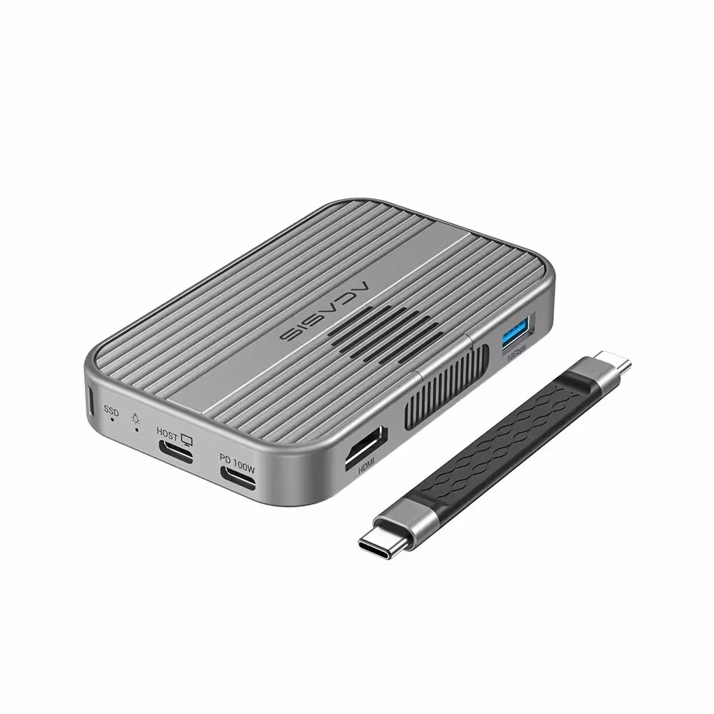 Acasis 10Gbps Magnetic SSD Docking Station for iPhone 16/15, iPad ...