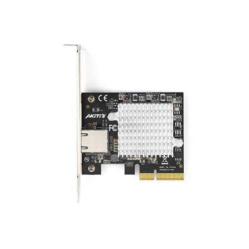 AKiTiO 5-Speed 10Gb/s Ethernet PCIe Expansion Card