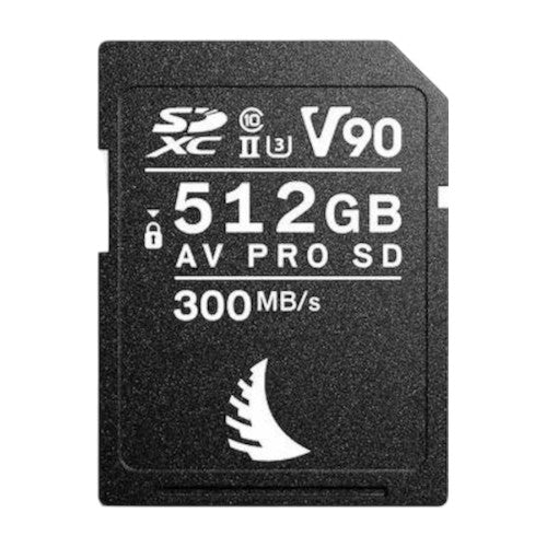 Angelbird V90 SD Card for 4K+ Video and High-Speed Photography - 64GB to 512GB