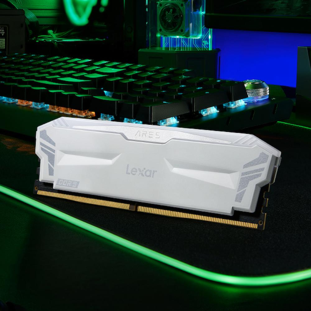 Lexar ARES RGB DDR5 32GB (2x16GB) 6000MHz CL34 Gaming RAM – XMP & EXPO