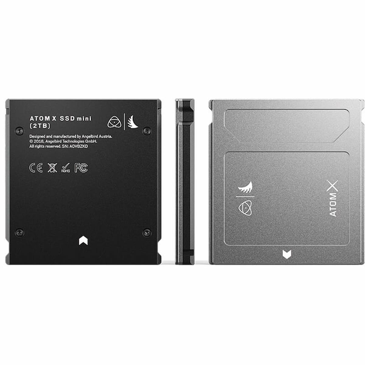 Angelbird AtomX SSDmini 1TB and 2TB - High-Performance SSD for Atomos Devices