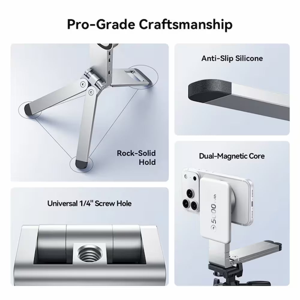 Acasis 2-in-1 MagSafe iPhone Stand & SSD Enclosure