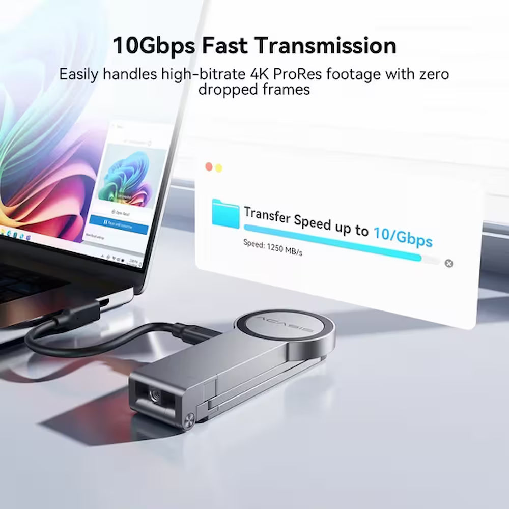 Acasis 2-in-1 MagSafe iPhone Stand & SSD Enclosure