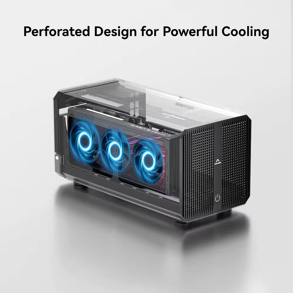 Acasis USB4 40Gbps eGPU Dock - External GPU Enclosure & Quad-Display Hub (Thunderbolt 3/4 Compatible)
